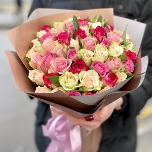 51 нежная мини-роза 51 нежная мини-роза