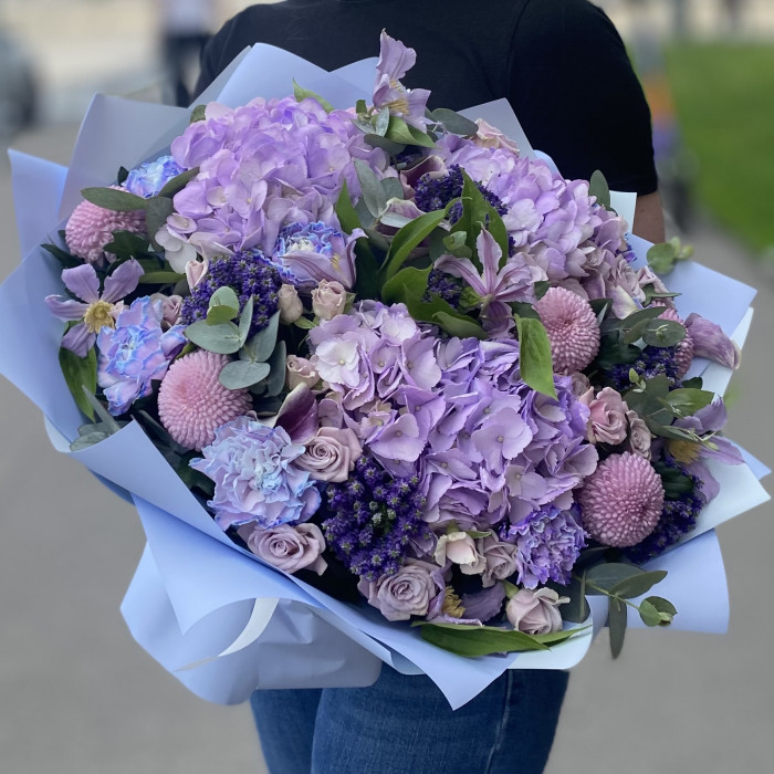 Букет Голубой Лазурит