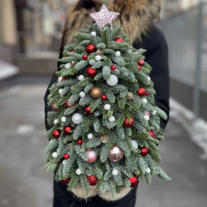 Елка с декором Яркий Праздник