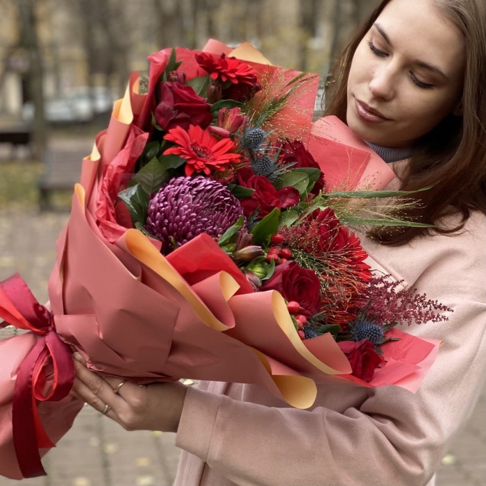 Цветочный реверанс к сорока - выбираем букет на 40-летие любимой женщины