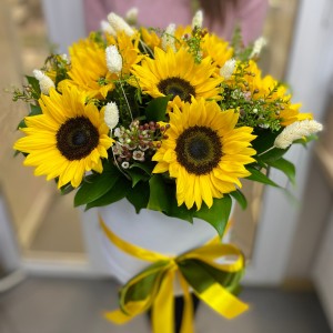 Подсолнухи в шляпной коробке Подсолнухи в шляпной коробке