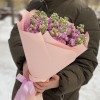 Букет из ароматной малиновой маттиолы