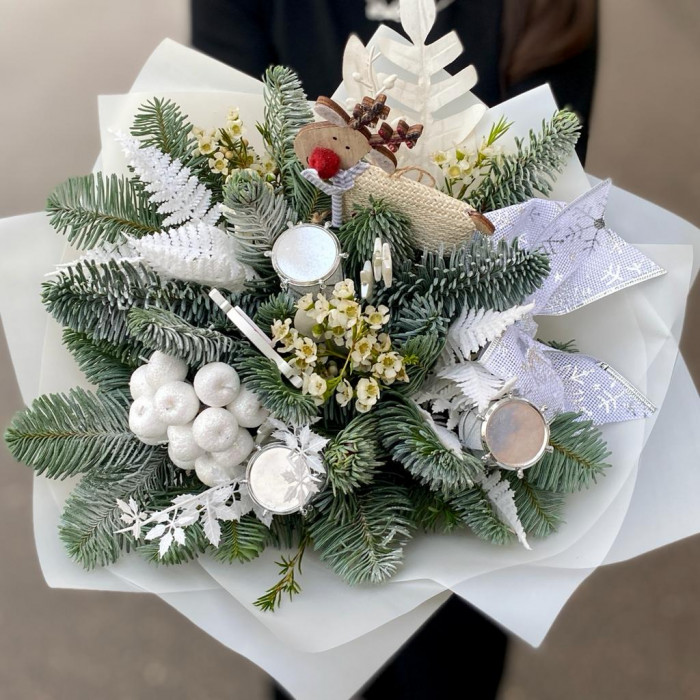 Новогодний букет Зимний лес