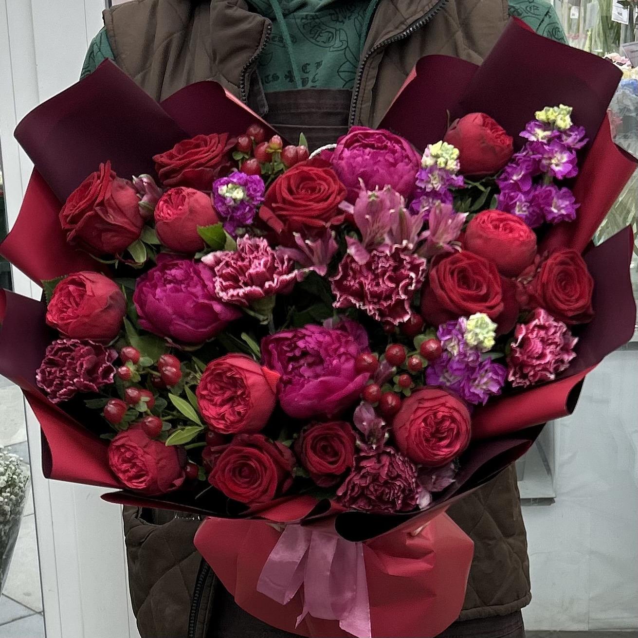 Букет дня Красное настроение