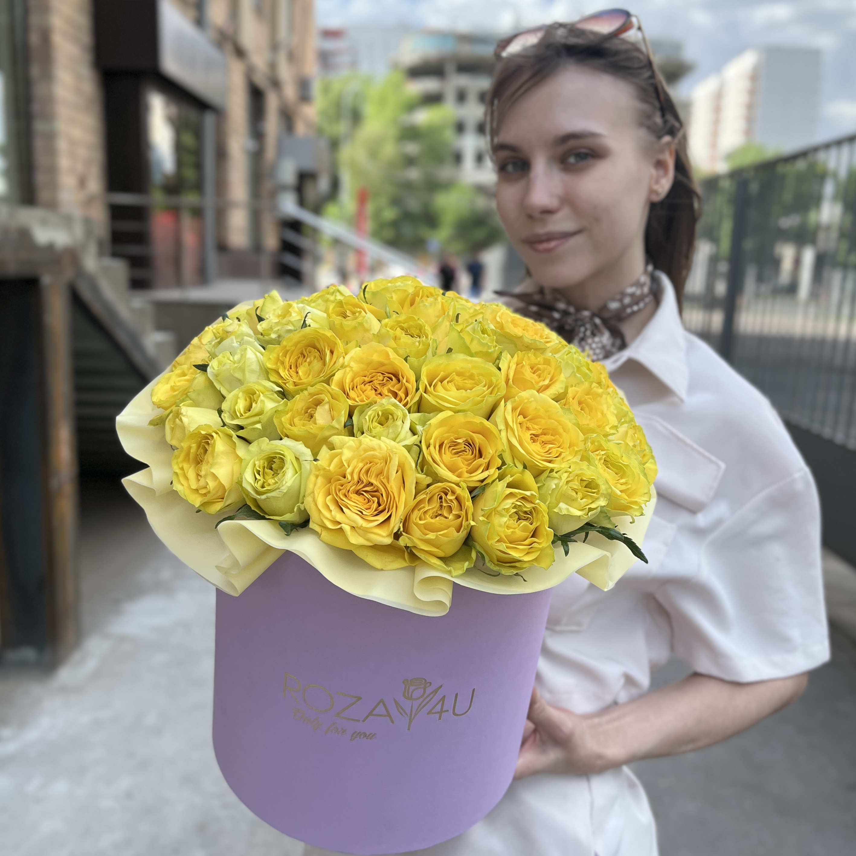 Букет дня Малинка