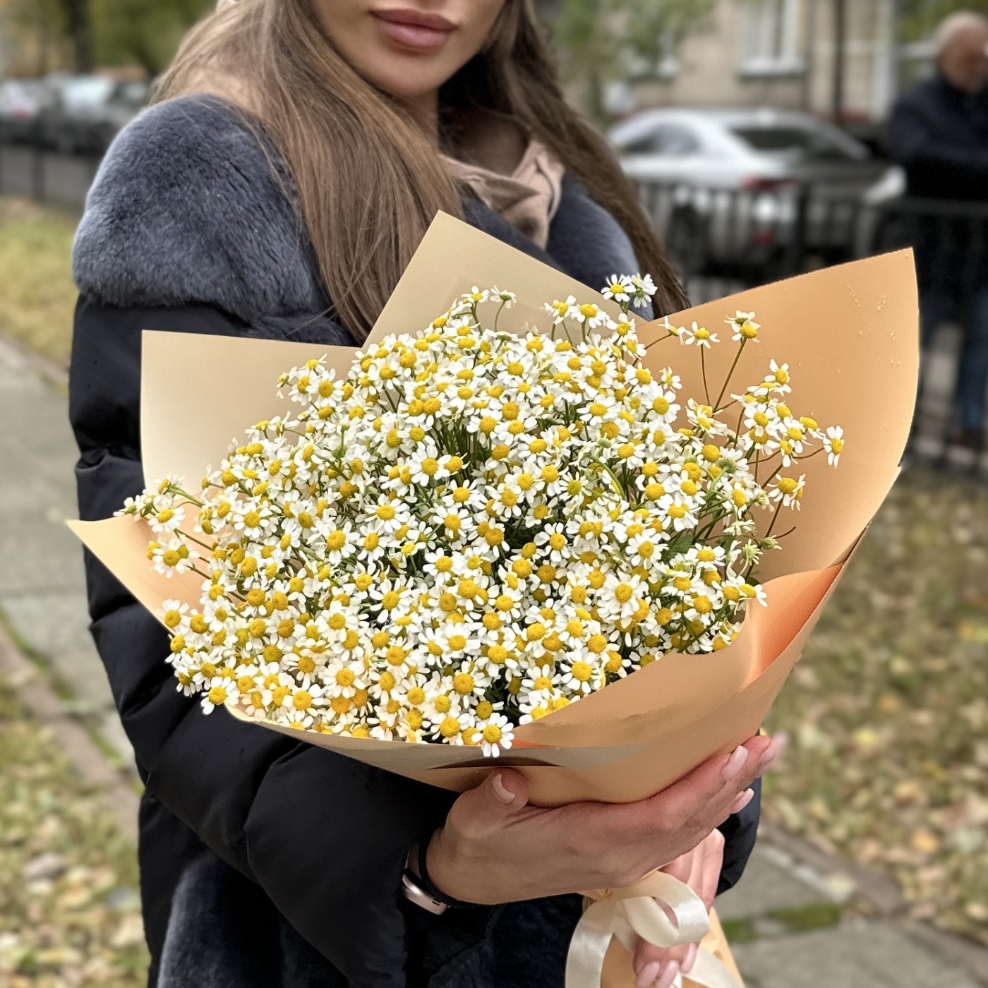 Букет из 21 ромашки