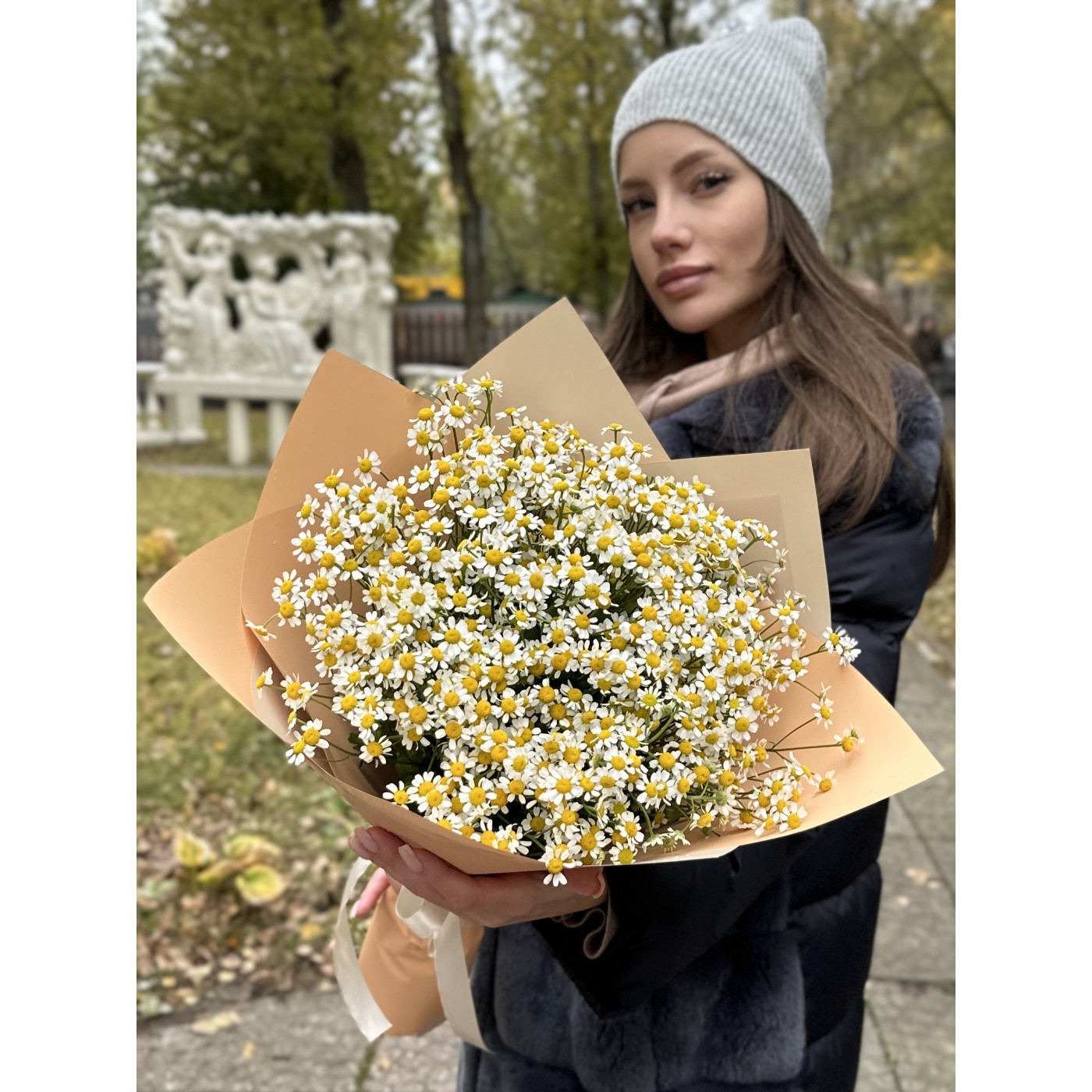 Букет из 21 ромашки