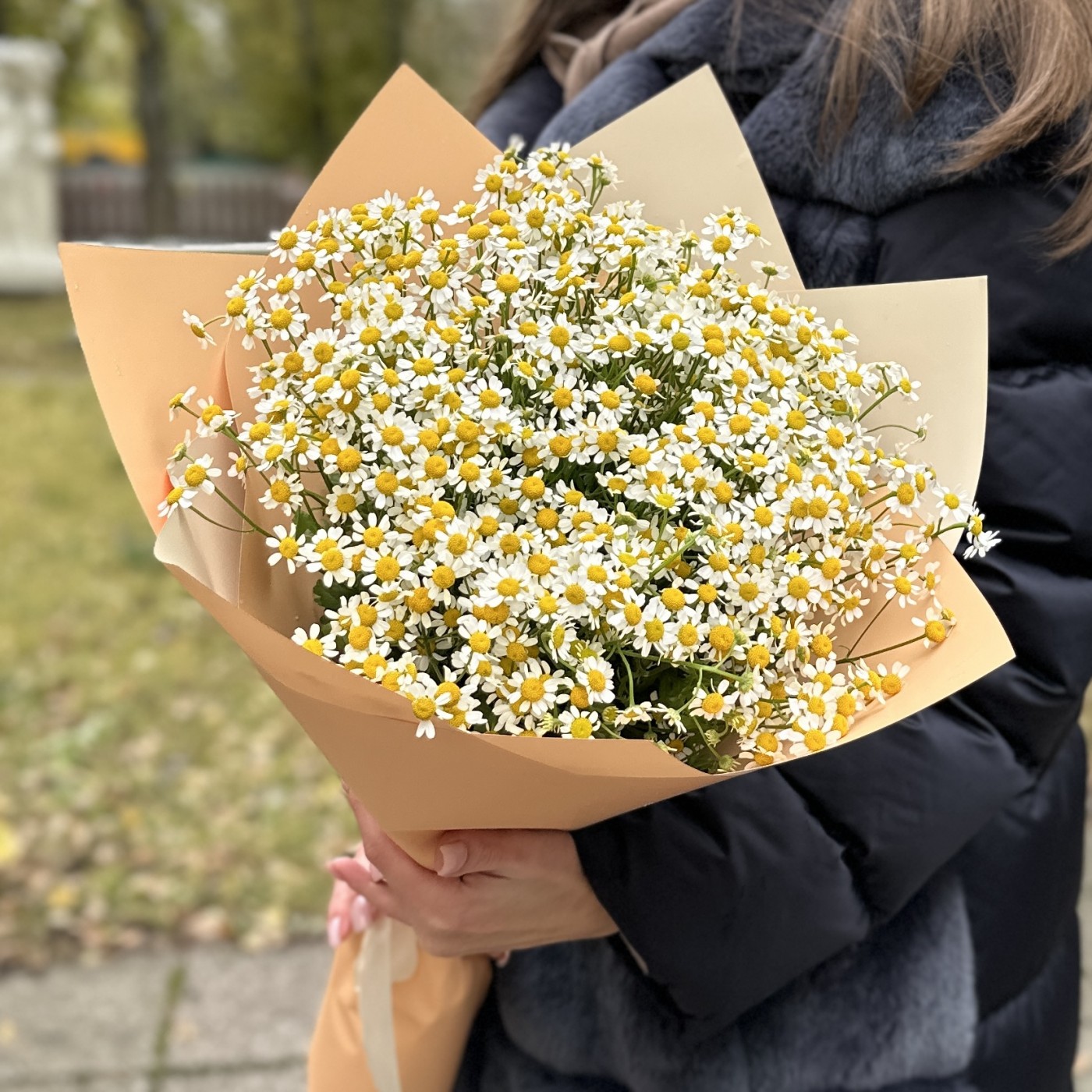 Букет из 21 ромашки