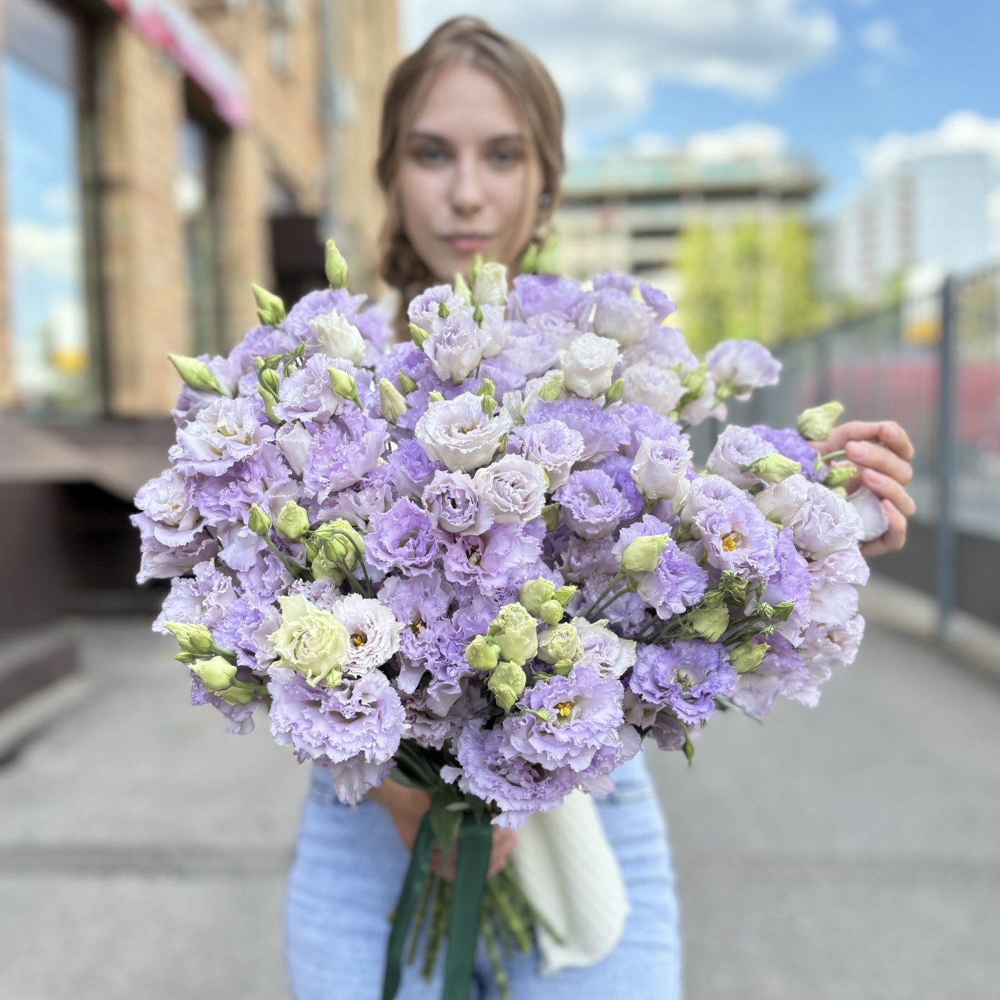 Эустома махровая лавандовая