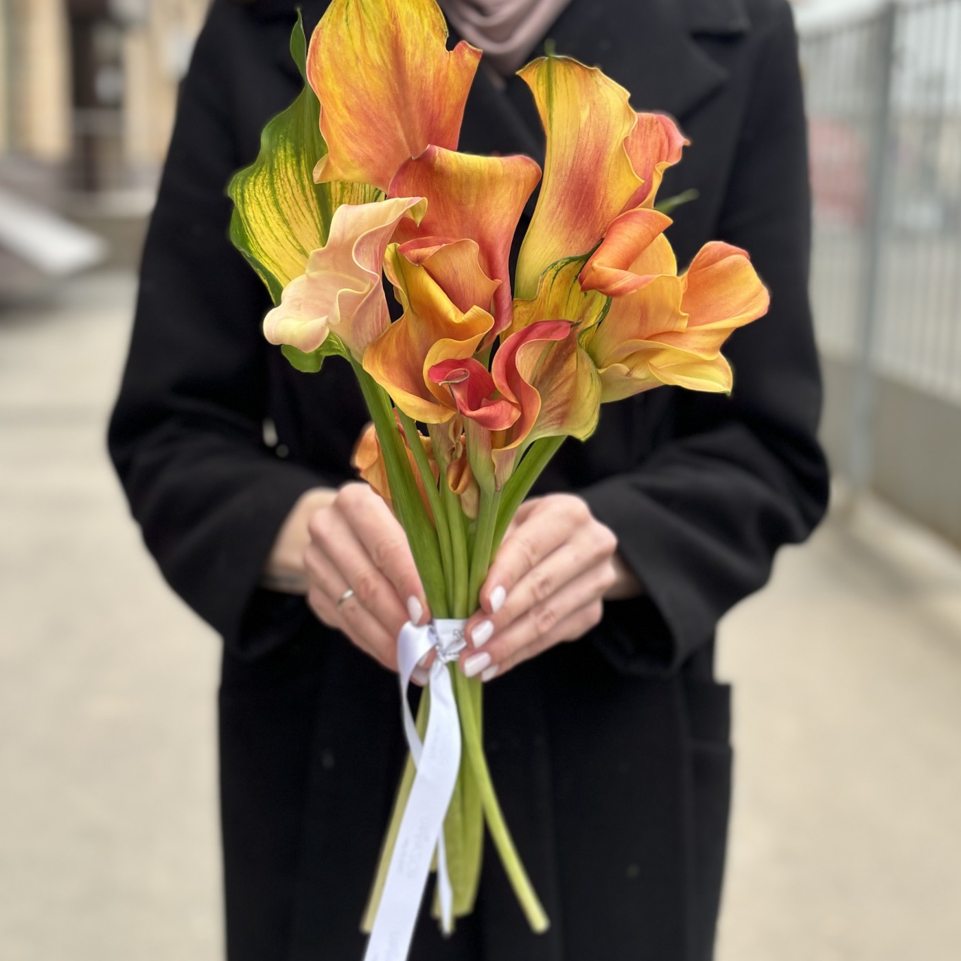 Калла оранжевая