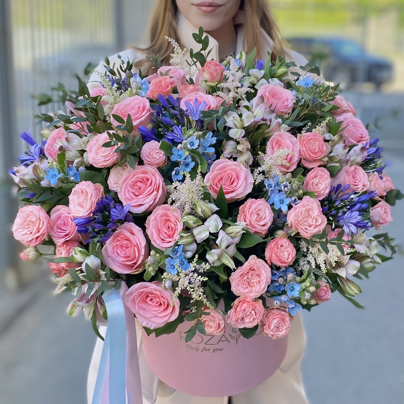 Композиция в коробке Цветущий сад