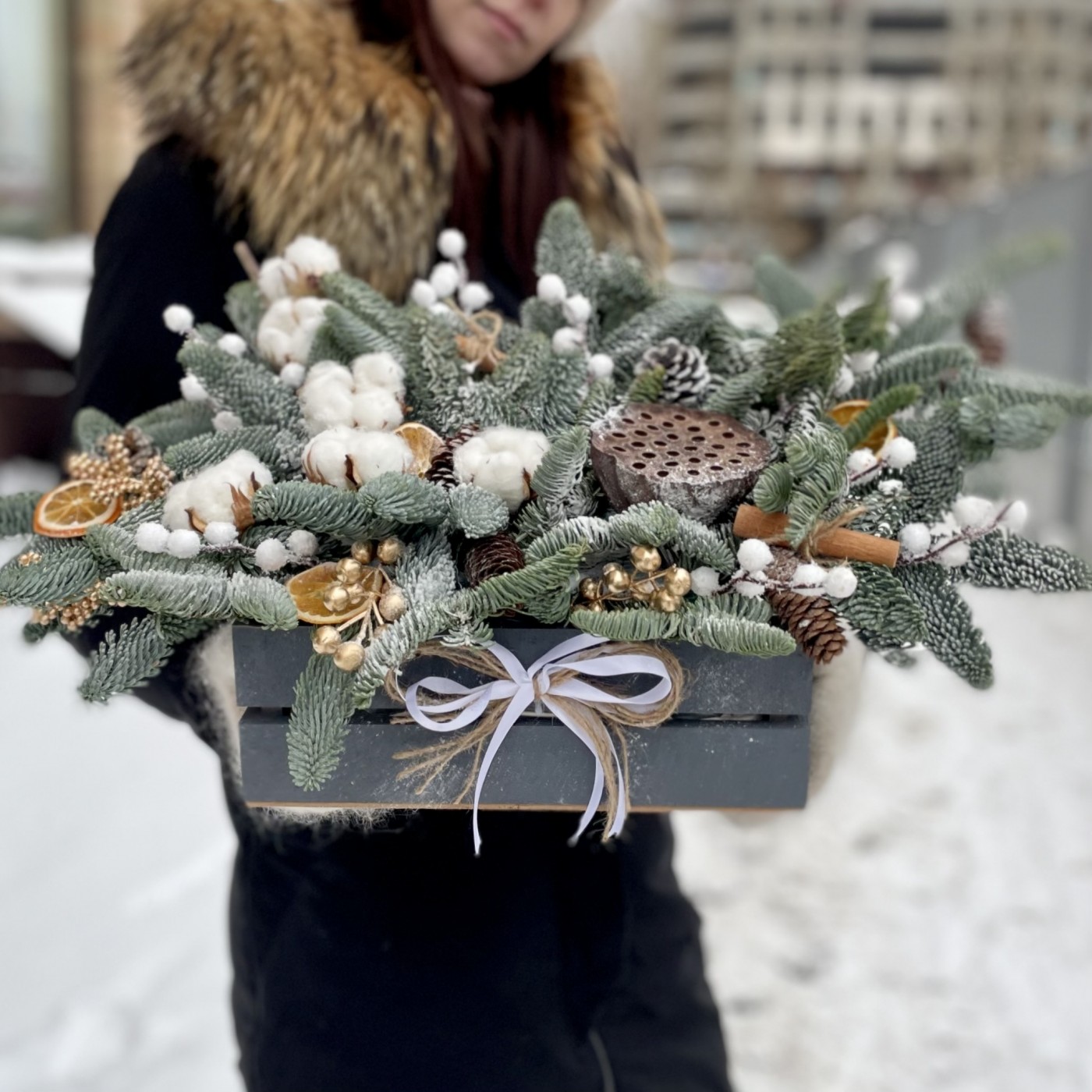 Новогодняя композиция Новогодний Час