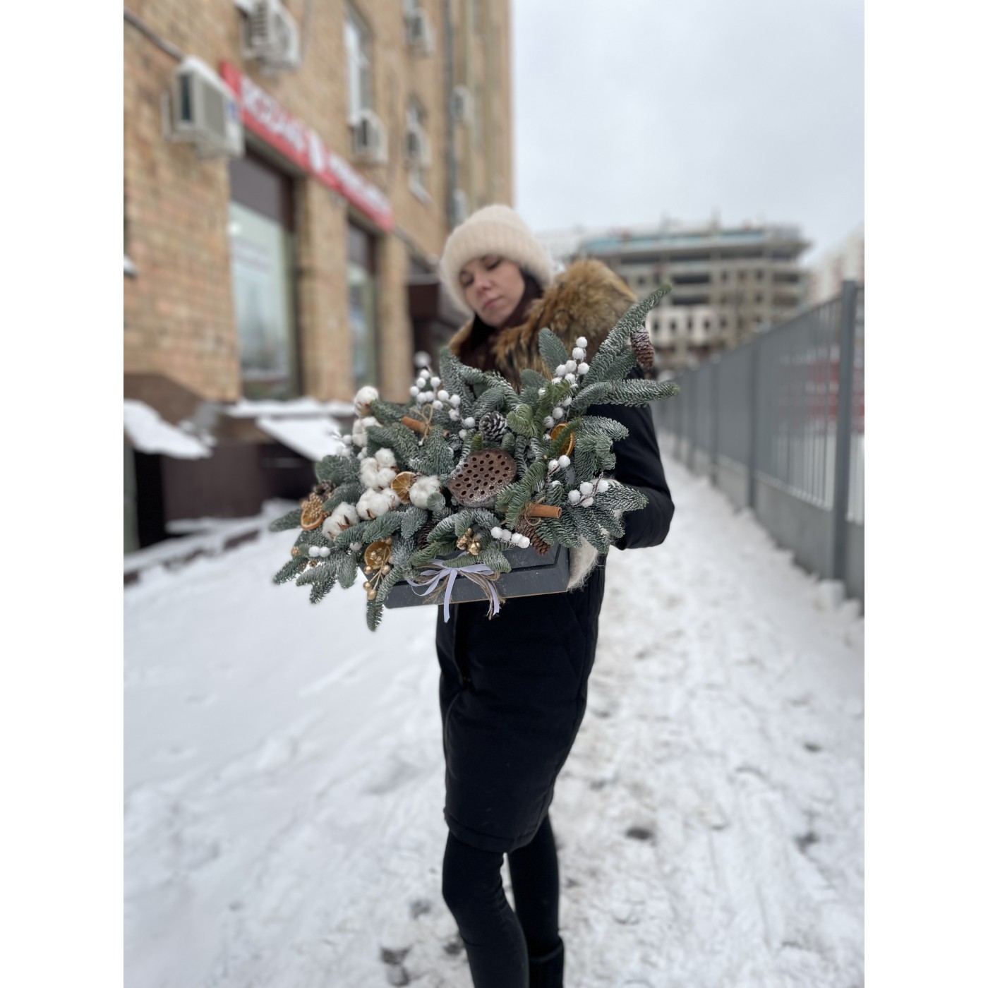 Новогодняя композиция Новогодний Час
