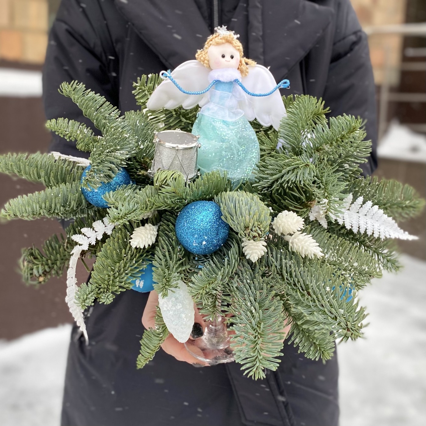 Новогодняя композиция Принцесса