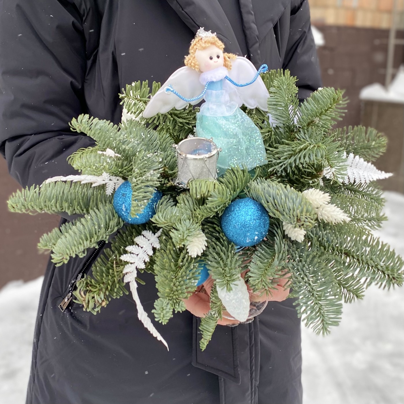Новогодняя композиция Принцесса