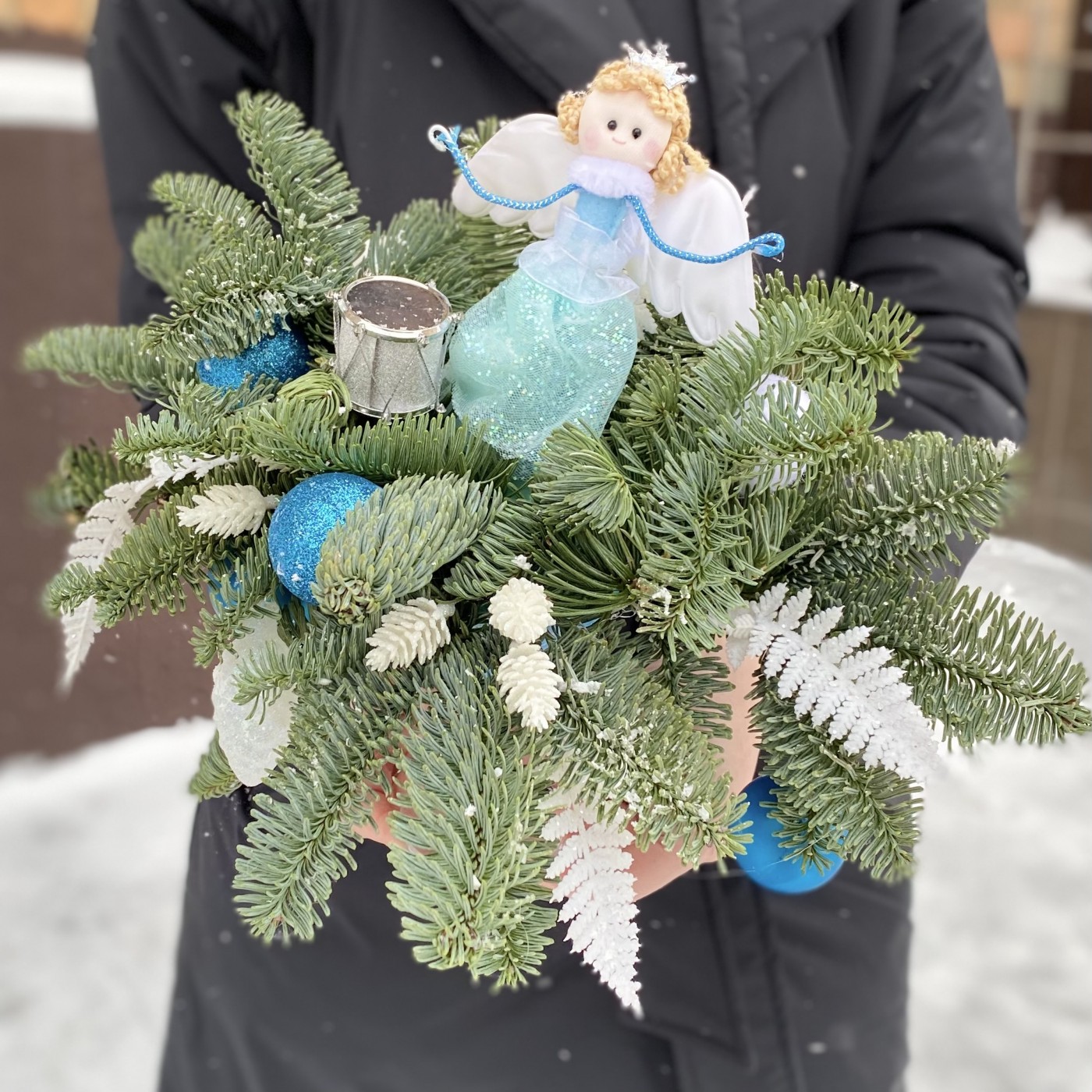 Новогодняя композиция Принцесса