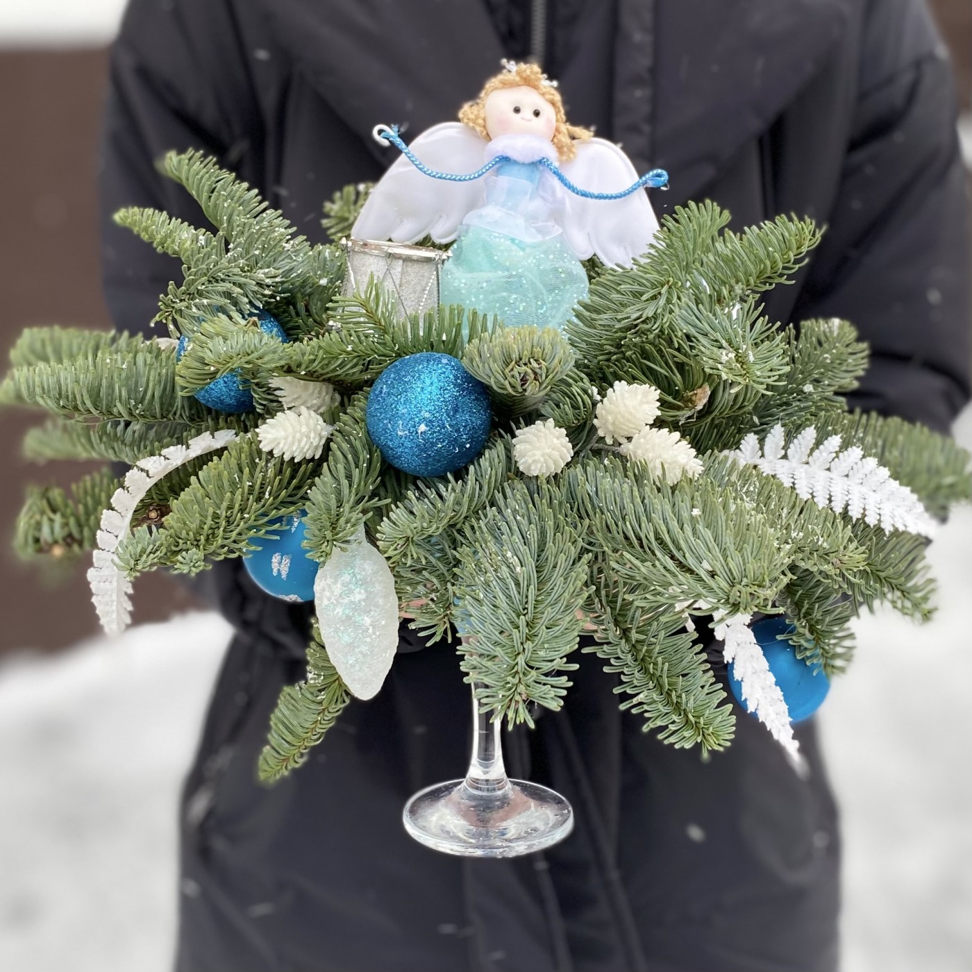 Новогодняя композиция Принцесса