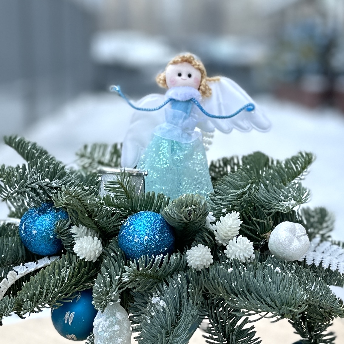 Новогодняя композиция Принцесса
