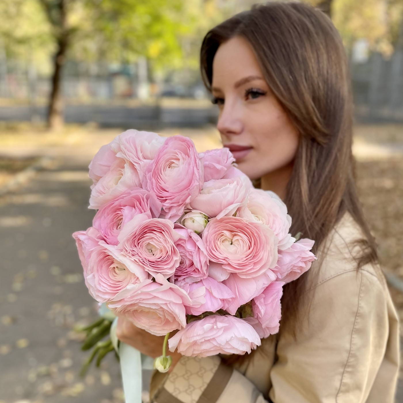 Ранункулюс розовый