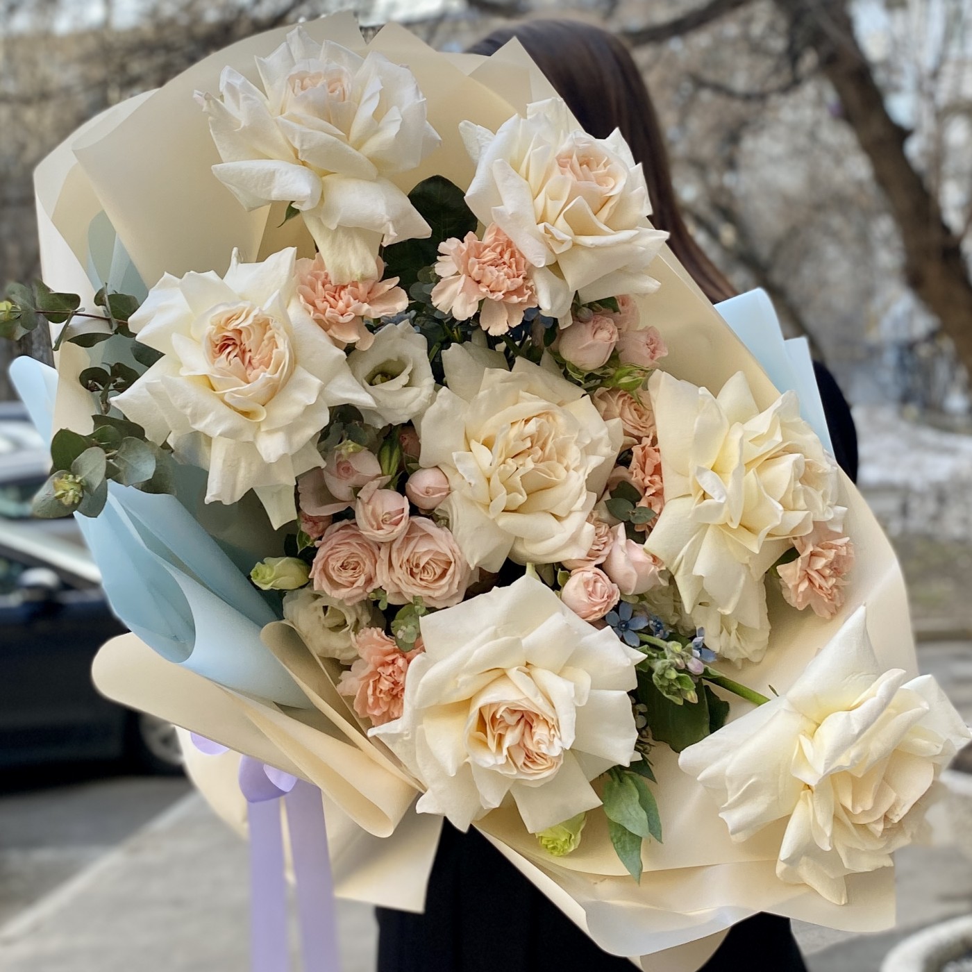 Авторский букет Аромат чайной розы