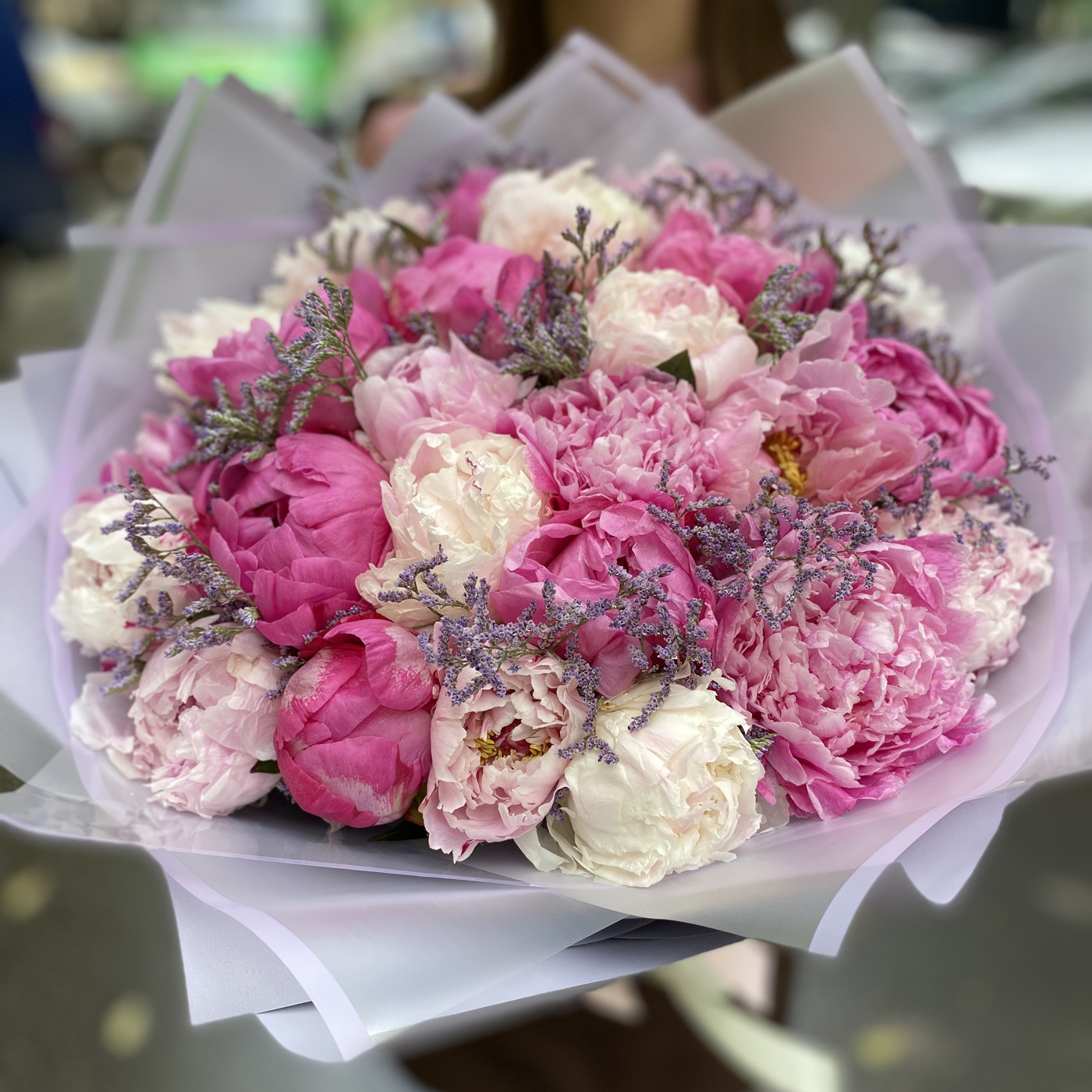 Букет дня Пионы