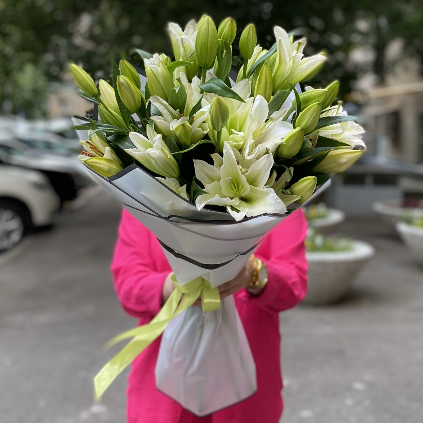Букет лилий
