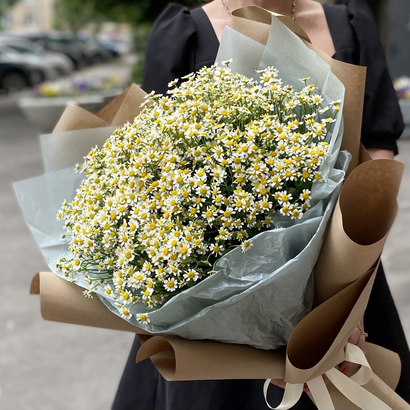 Букет из 25 ромашек