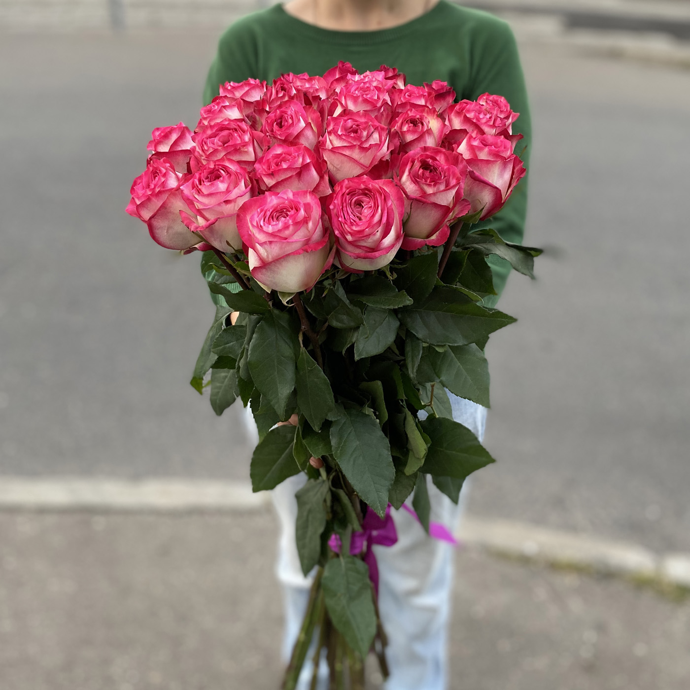 25 роз Дабл Фэшн (Double Fashion)