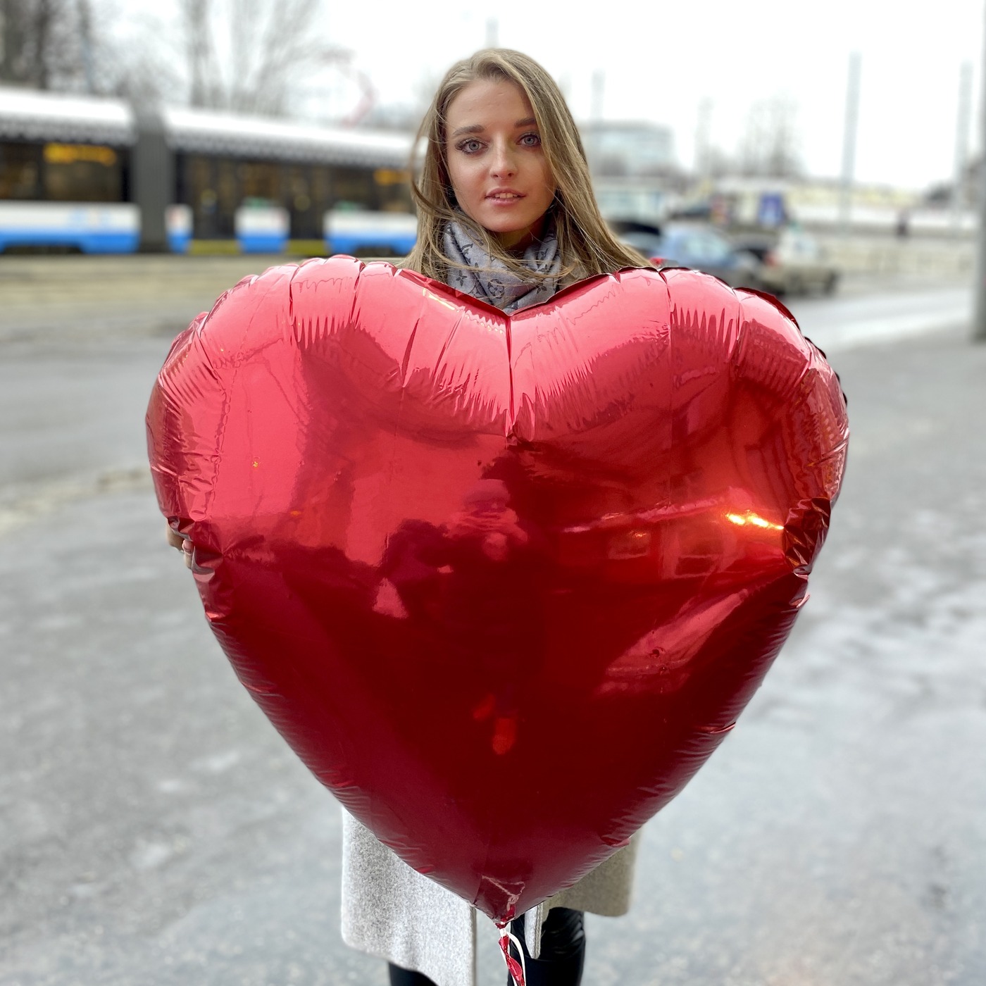 Шар Огромное сердце