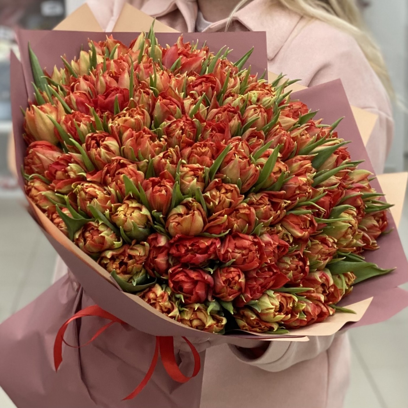 101 пионовидный тюльпан Абба